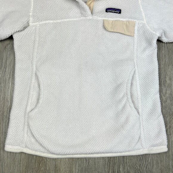 Patagonia Polartec Re-Tool Snap-T Fuzzy Fleece Thermal Pullover Size Small - Picture 4 of 7